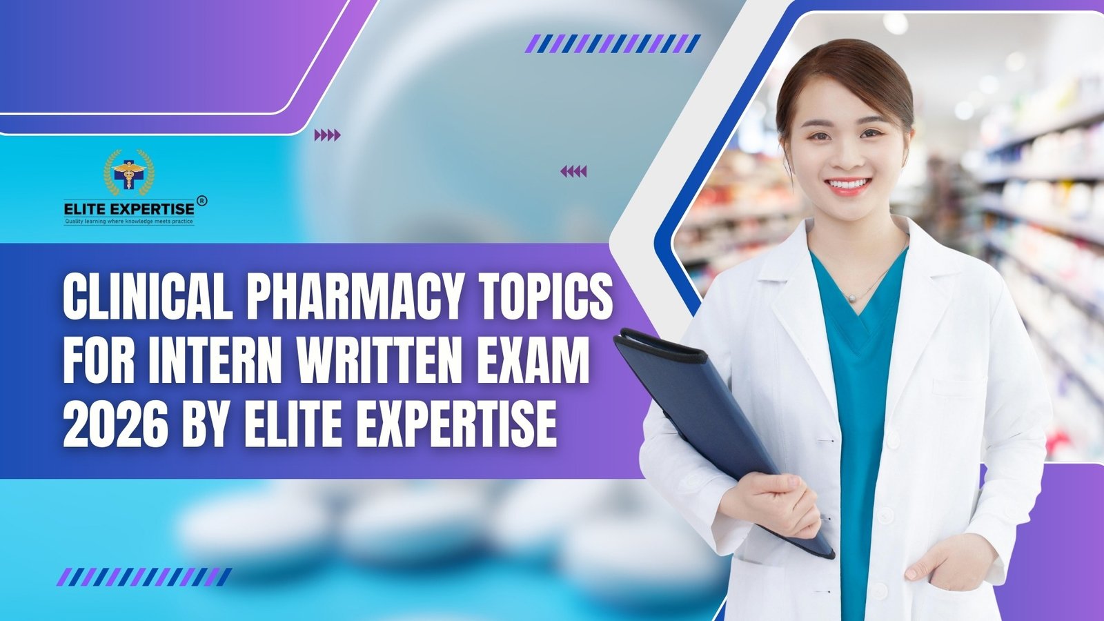 Pharmacy T‍op‍ics for Int‍er⁠n Writt​en Ex​am 2026