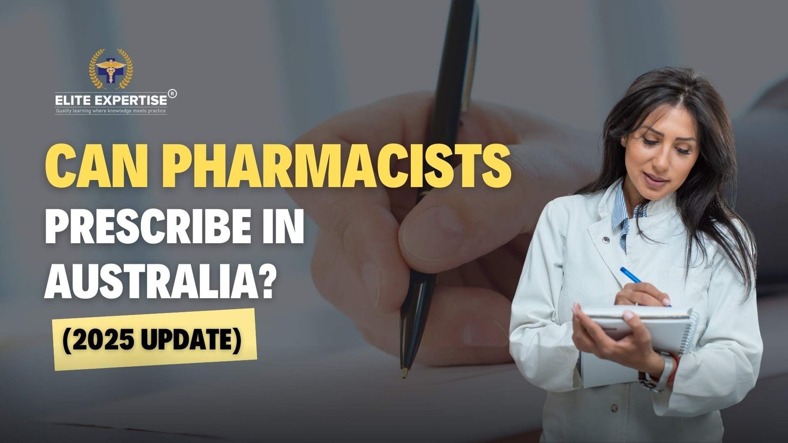 Can Pharmacists prescribe in Australia?