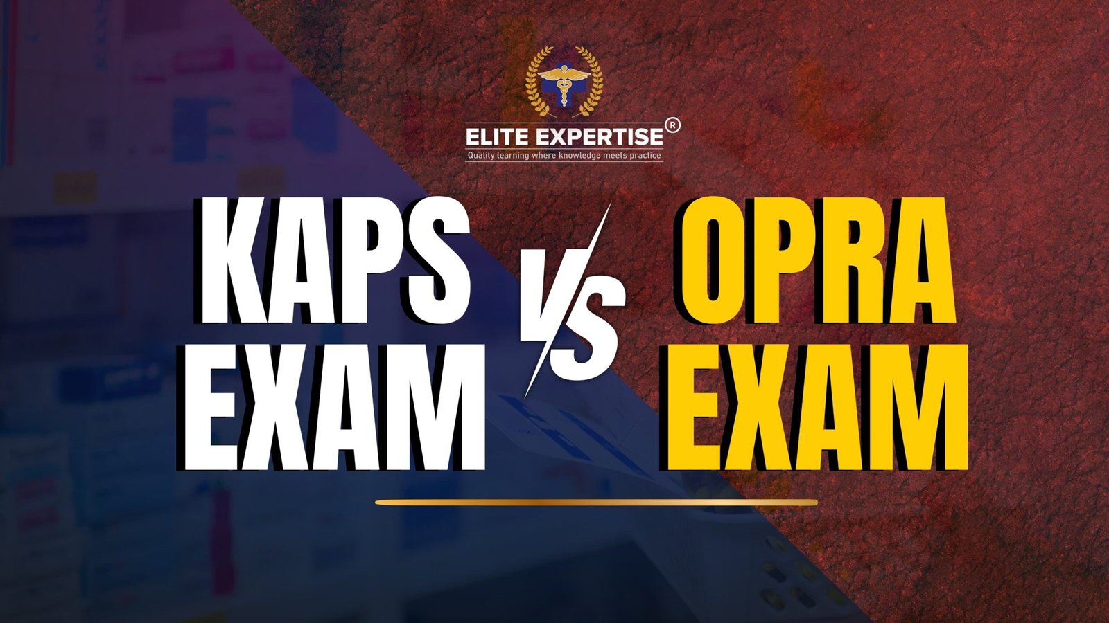KAPS Exam Vs OPRA Exam