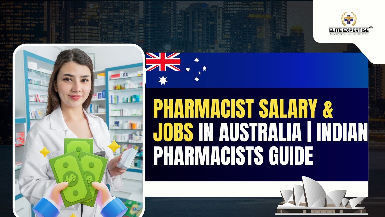 Indian Pharmacist Career & Salary in Australia 
