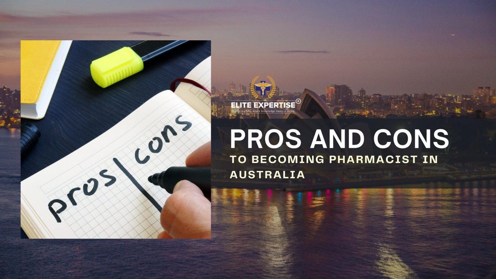 Pros and Cons to become pharmacist in Australia