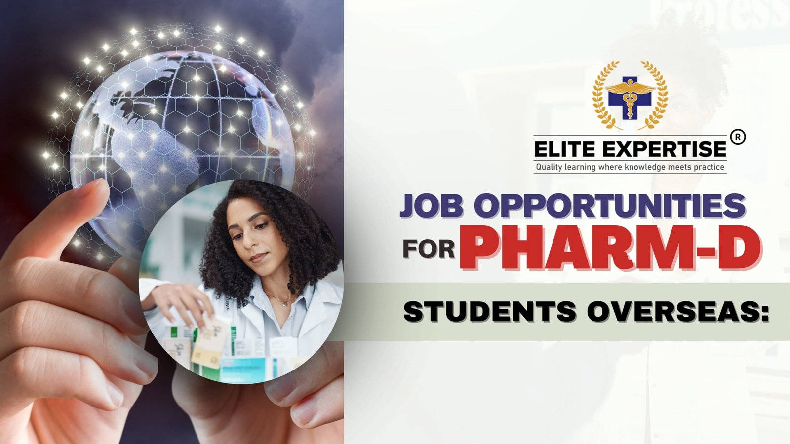 job opportunities for Pharm- D students Overseas