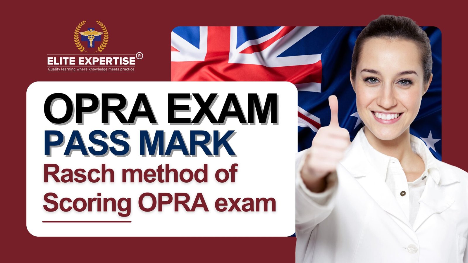 Opra exam pass mark 